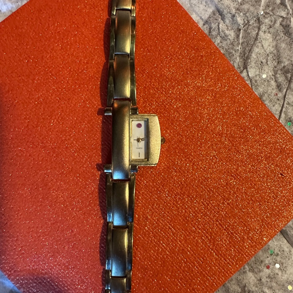 Gold Chain Link Watch
